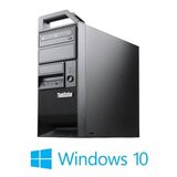 Workstation Lenovo ThinkStation E32 MT, Quad Core i5-4570, 8GB DDR3, Win 10 Home